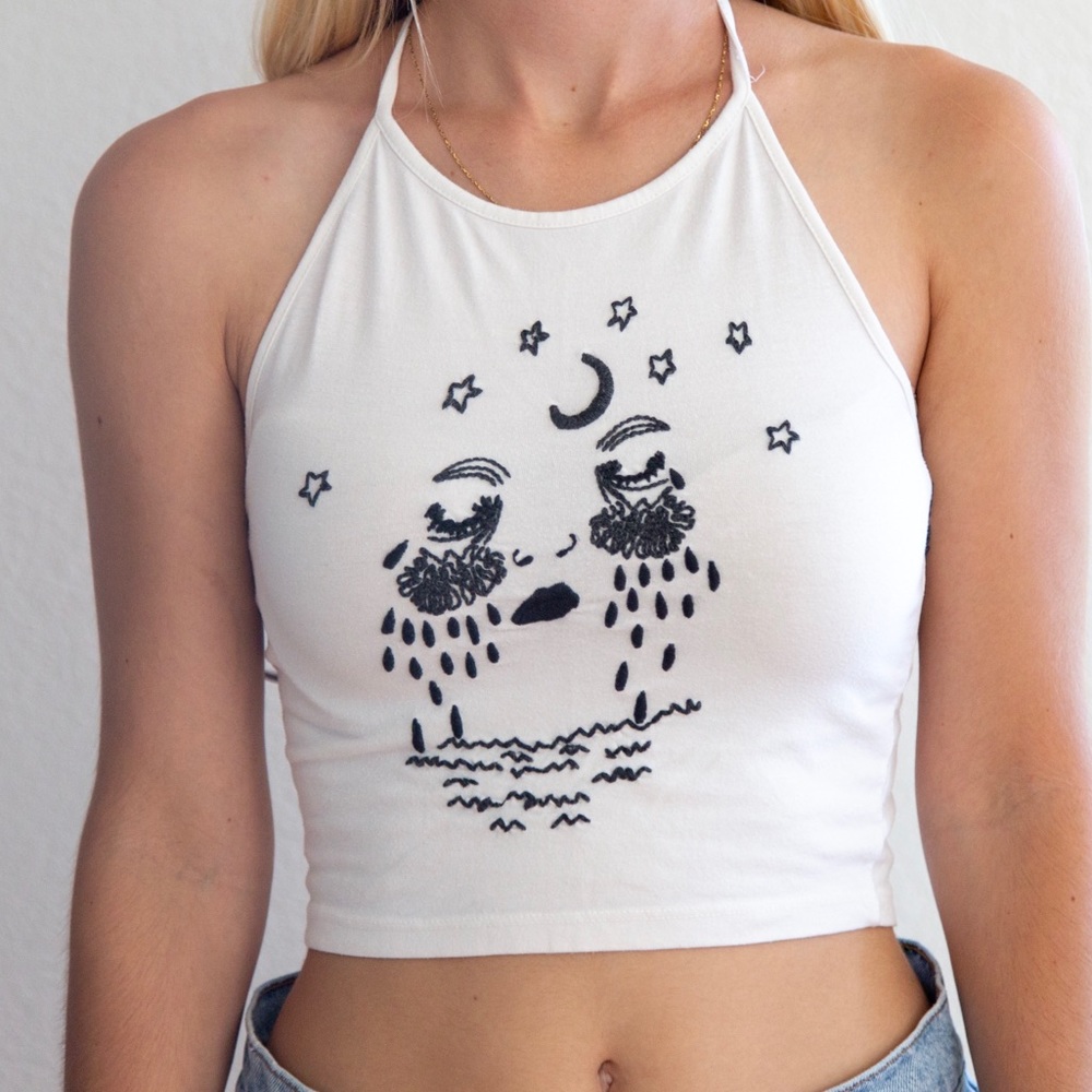 Brandy Melville Crop Top Halter